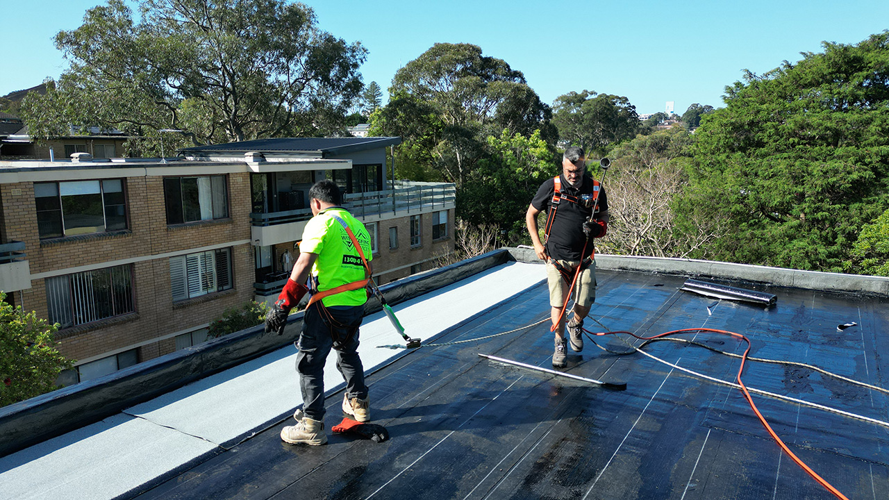 Torch-On and Sheet Membrane Waterproofing in Sydney