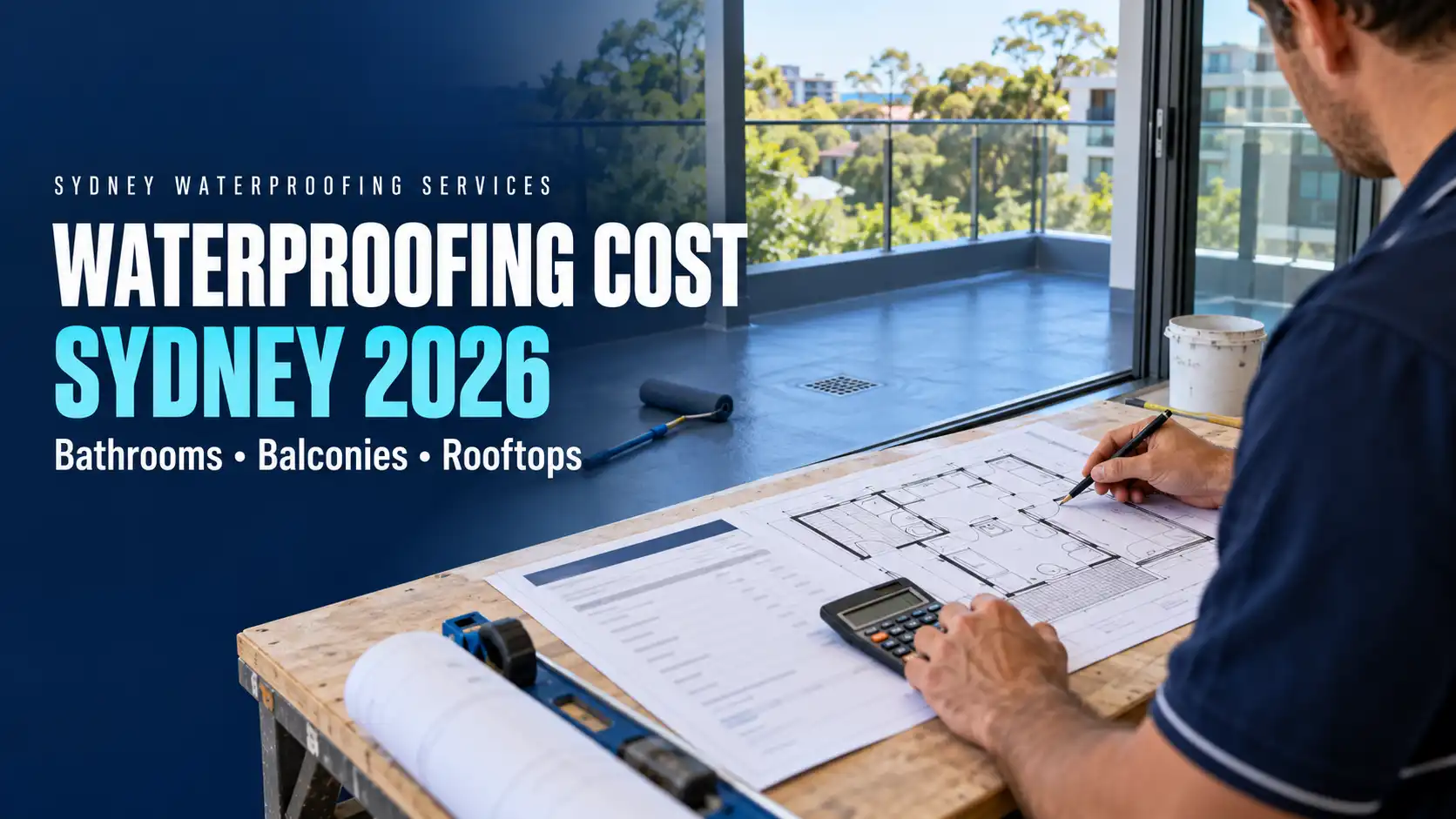 Waterproofing cost in Sydney